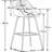 Esposito 68cm Upholstered Bar Stool with Arm-1279230698