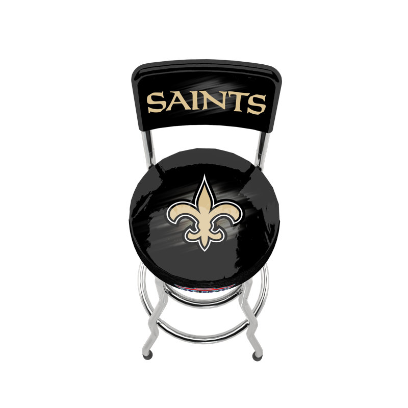 New Orleans Saints NFL Blitz High Back Adjustable Swivel Stool, Arcade 1Up