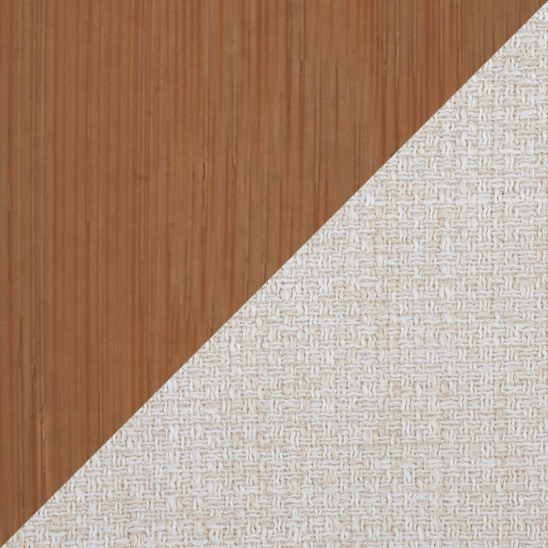 Chaise en tissu de bambou et de bruit