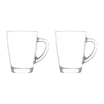 Entertain Glass Coffee Mug