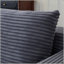 Canapé modulaire profond en velours côtelé avec porte-gobelets, aucun assemblage requis-94483432