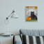«Black Cat and Full Moon Autumn Leaves Pumpkins» par Sheri Hart - impression d'art graphique-51170702-51170710