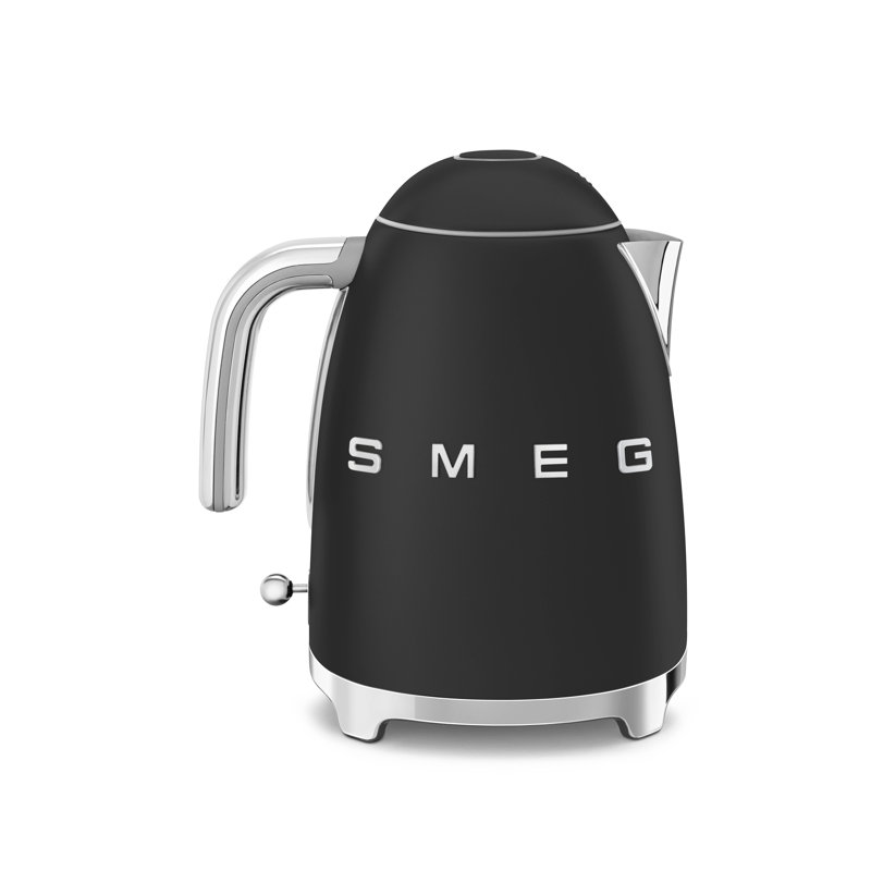 Smeg KLF03 50s Style Retro Kettle, Matte Black