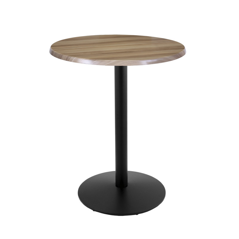 Table de bar d'intérieur / d'extérieur Dicule, Naturel, L 30 po x l 30 po