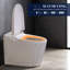 Toilette à bidet au sol à hauteur de siège Auxiwa 1,27 gallons GPF (siège inclus)-100824382