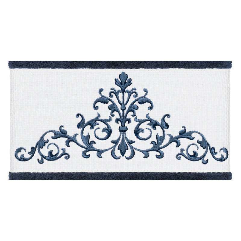Serviette de bain Garold, Bleu minuit