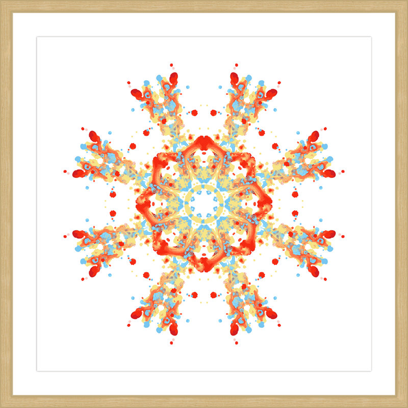Single Picture Frame Print, 41 x 41cm, Natural
