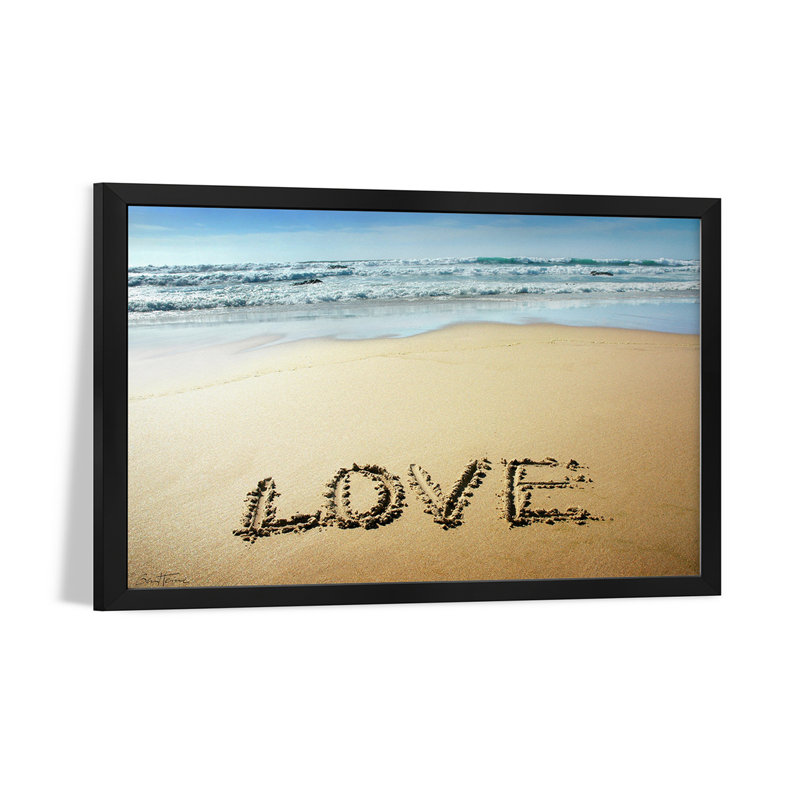 Affiche «Love» par Ben Heine, H 16 po x l 24 po