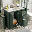 Ensemble de meuble-lavabo avec lavabo en céramique-337786916