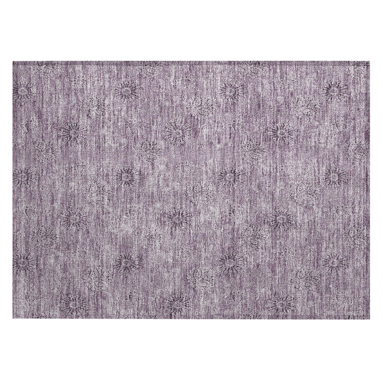Leis Floral Indoor / Outdoor Rug