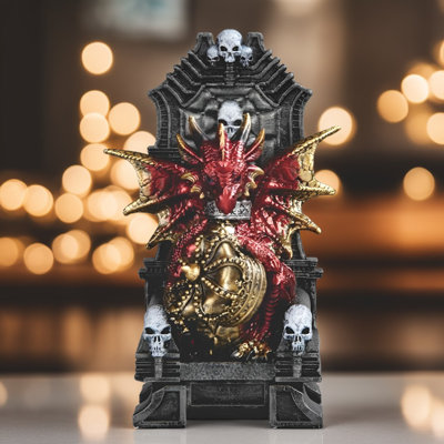 Figurine dragon 7,25 po avec accoudoirs