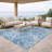 Machine Washable Indoor/Outdoor Chantille ACN2919 Abstract Rug-2117629825-2117629831