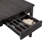 Waynesville Modern 72'' W Fluted Solid Wood Dining Table with Built-In Storage Drawers-349031473