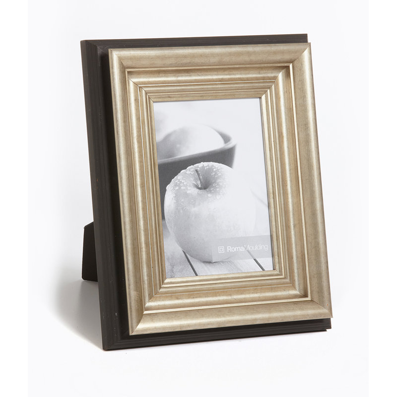 Cadre photo Eleganza, 5" x 7", Argent doré