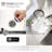 25 in. x 18 in. Granite Composite, White Single Bowl Undermount or Drop-In Kitchen Sink-87227096
