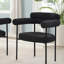 Ensemble de 2 chaises de salle à manger en tissu Boucle-817209731-817209729