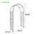 85.8" H × 42.2" W Metal Garden Arch Outdoor Climbing Plants Support Rose Arch Wedding Flower Arch