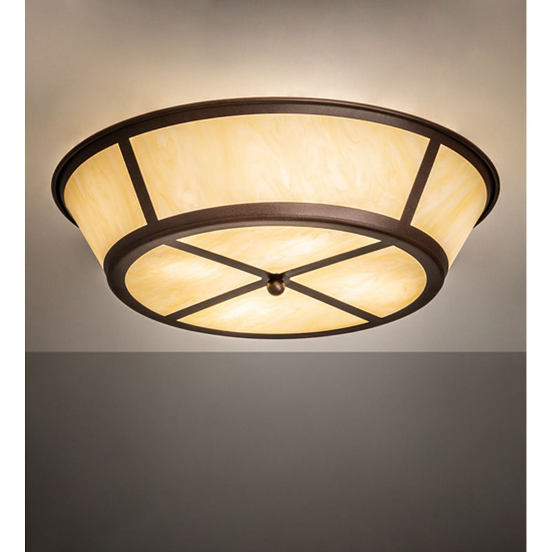 Craftsman 4 - Light Semi Flush Mount