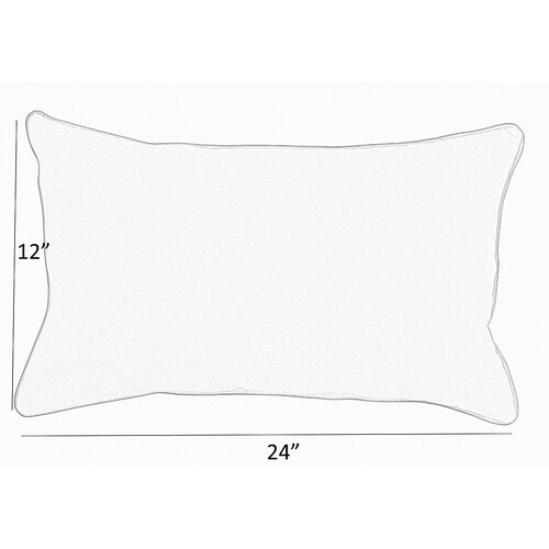 Birch Lane™ Keegan Sunbrella® Indoor/Outdoor Reversible Throw Pillow ...