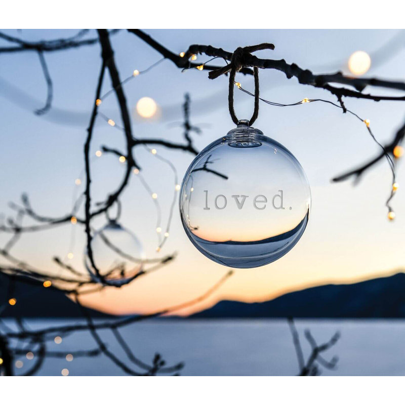 Round Ornament - Loved
