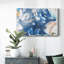«Dancing Blue II», toile tendue avec châssis-675060979