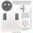 Brooksland Glass Square Mirror