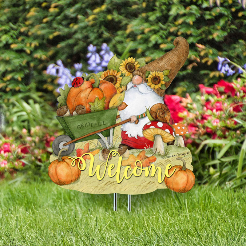 Panneau de bienvenue «Harvest Gnome»