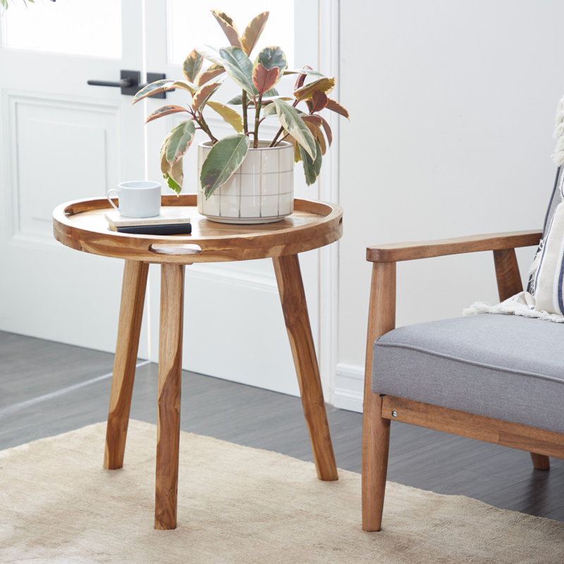 Table d'appoint en teck Oakes