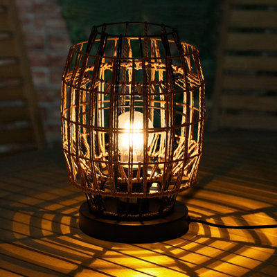 Amileo Brown Table Lamp