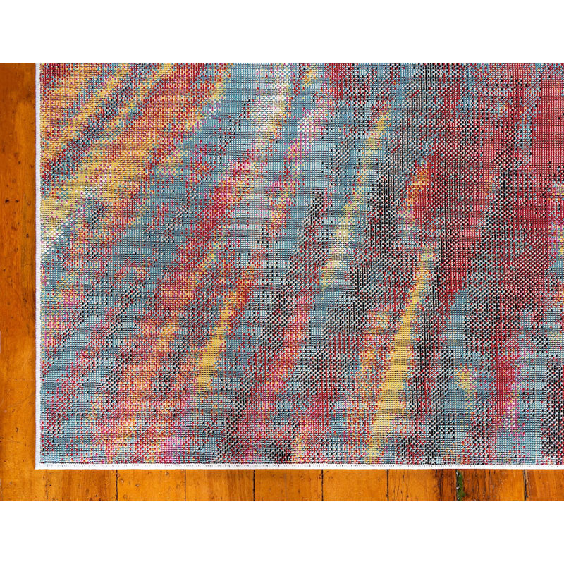Tanguay Abstract Indoor Rug, Runner 2'x6'