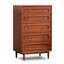 Commode d'appoint style français en bois de cerisier