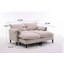 Canapé combiné 2 places avec repose-pieds-513689669