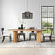 Haiden 94'' Oval Dining Table & Reviews | Joss & Main