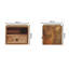 30cm W Solid Wood Bedside Table
