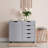 5-Drawer Office File Cabinet with Wheels – Wood Storage Cabinet & Drawer Dresser for Documents, Supplies & Clothes, Space-Saving Rolling Organizer for Home Workspace-1468204782