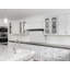 Bianco 11 in. x 11.5 in. Grid Polished Stone Tile