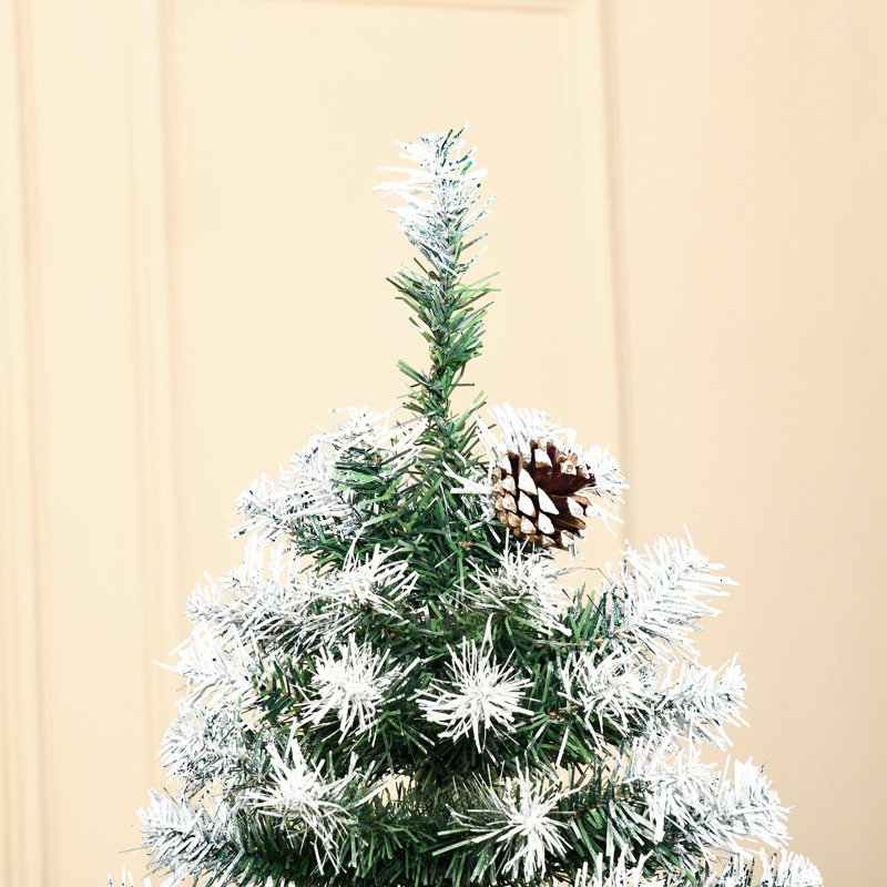 Sapin de Noël artificiel enneigé 6 pi