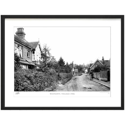 Westcott, Village 1906 1 Piece Single Picture Frame Wall Art