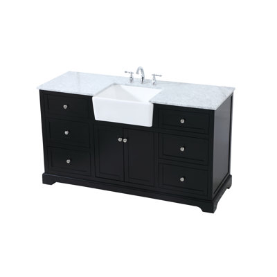 Pardue 60'' Single Bathroom Vanity