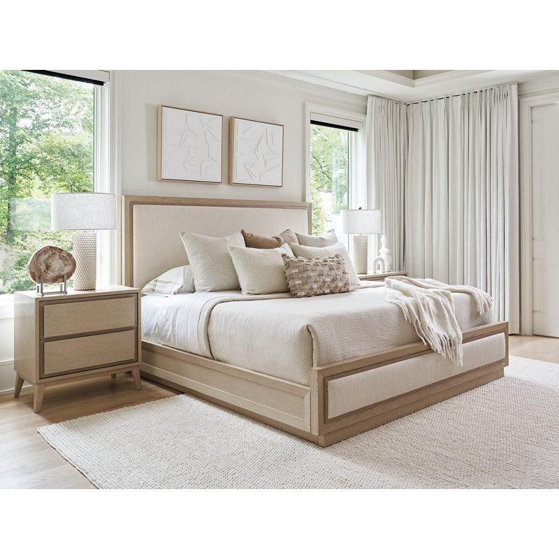 Sunset Key Grayson Upholstered Bed, Biscayne/Sand Drift, King