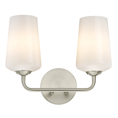 Ensemble de meuble-lavabo à deux lumières avec verre Celino