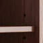 Nut-Brown Modern Solid wood rotating bookshelf