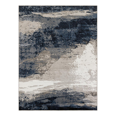 Ivy Bronx Glomma Nathanyl Rug Blue