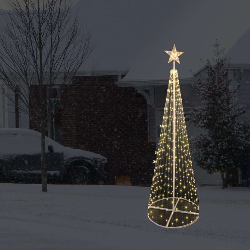 72'' LED Twinkle Lighted Trees & Branches
