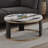 Contemporary Style Triangle 3Pc Table Set