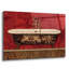 «Royal Red Bath I» par Lisa Audit, art mural en verre acrylique-644264074