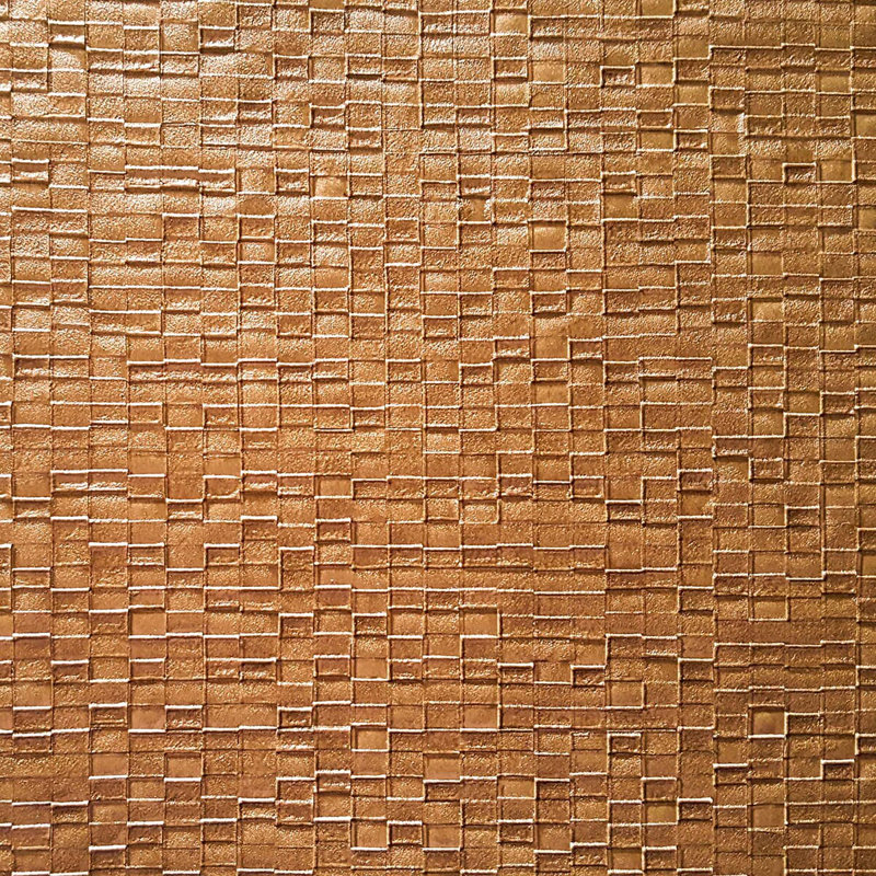 Rouleau de papier peint abstrait mihane L 33 pi x l 21 po Mihane, Vert clair