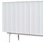 Armoire de rangement courbée