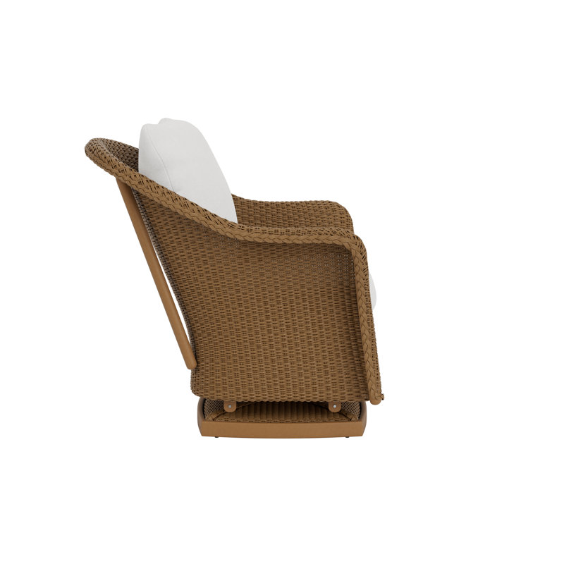 Weekend Retreat Outdoor Glider, Denim Blue, Wayfarer Dune