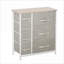 Armoires | Rangement à 7 tiroirs HOMcom, structure en métal moderne, gris clair, pour garde-robe et amp; Petits espaces | Contemporain | Chambre à coucher